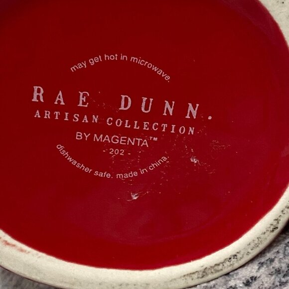 Rae Dunn Heart Red Ceramic Mug - Picture 4 of 4